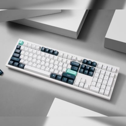 Picture of Keychron Q6 HE QMK Full-size Wireless Custom Mechanical Keyboard (Nebula Switch) – Shell White