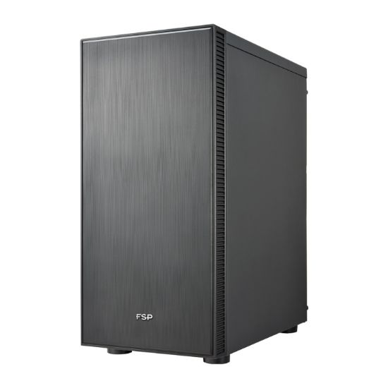 Picture of FSP CMT223S ATX Mid Tower Chassis - Black