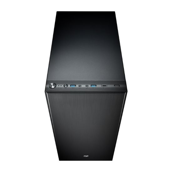 Picture of FSP CMT223S ATX Mid Tower Chassis - Black