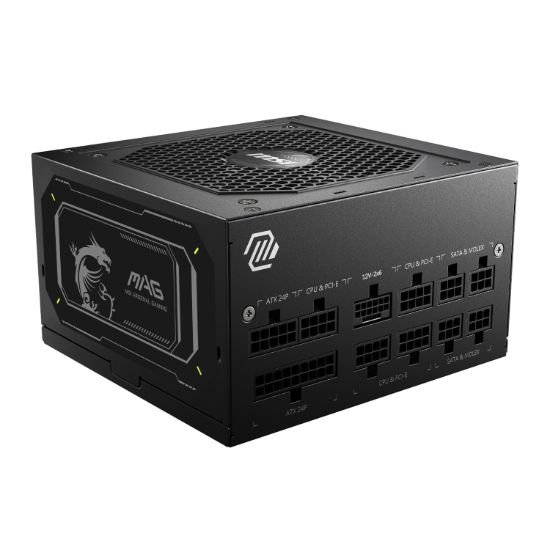 Picture of MSI MAG A850GL PCIe5 ATX3.1 80 PLUS Gold Modular Power Supply