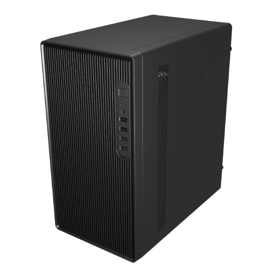 Picture of FSP S120 M-ATX Mid Tower Desktop Chassis - Black