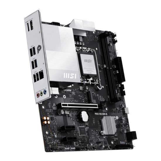 Picture of MSI H810M-B PRO LGA1851 M-ATX DDR5 Motherboard