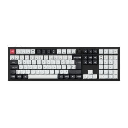 Picture of Keychron Q6 HE QMK Full-size Wireless Custom Mechanical Keyboard (Nebula Switch) – Carbon Black
