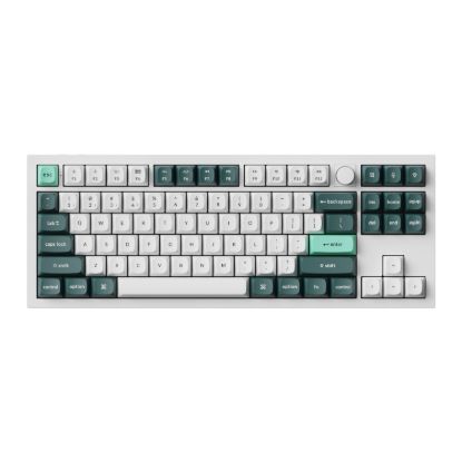 Picture of Keychron Q3 HE QMK 80% Wireless Custom Mechanical Keyboard (Nebula Switch) - Shell White