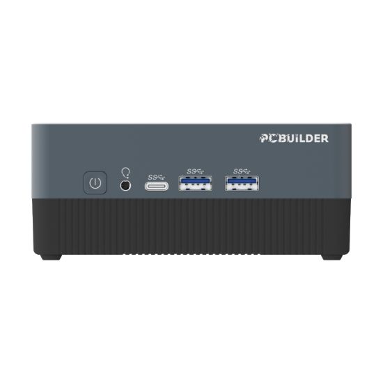 Picture of PCBuilder CUBE Intel i3-1315U 16GB DDR4 512GB Windows 11 Pro Mini PC