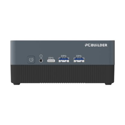 Picture of PCBuilder CUBE Intel i3-1315U 16GB DDR4 512GB Windows 11 Home Mini PC