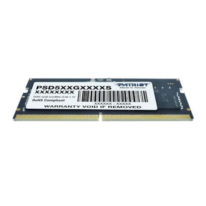 Picture of Patriot Signature Line DDR5 16GB 4800MHz Single Rank SODIMM Notebook Memory