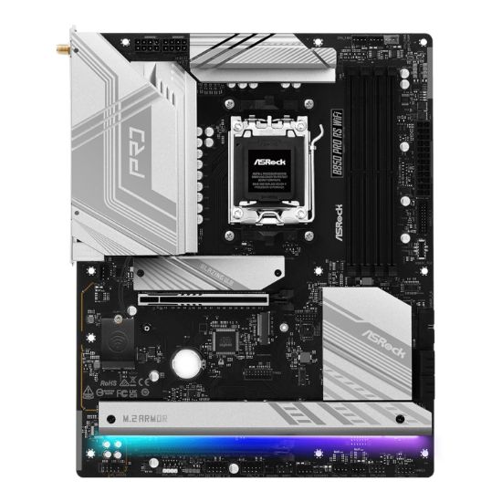 Picture of ASRock B850 Pro RS Wi-Fi ATX Motherboard (AMD AM5, DDR5, PCIe 5.0)