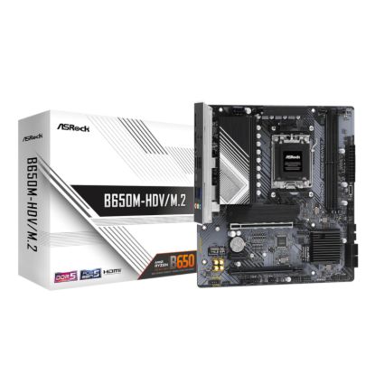 Picture of ASRock B650M-HDV/M.2 AM5 Micro-ATX Motherboard