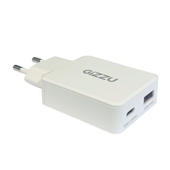 Picture of Gizzu 2-Port 65W GaN Wall Charger