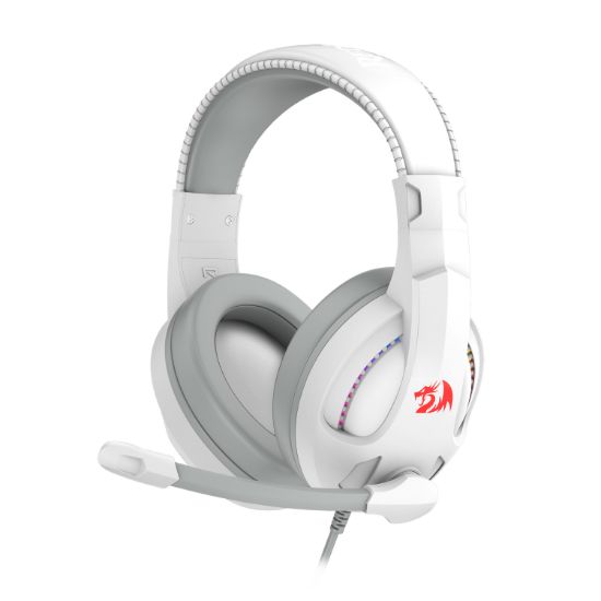 Picture of Redragon H211 CRONUS Surround Sound RGB Wired Gaming Headset – White
