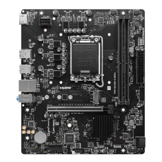 Picture of MSI H610M-S PRO LGA1700 M-ATX DDR4 Motherboard