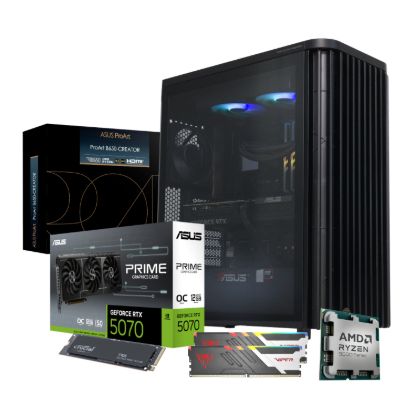Picture of PCBuilder Ryzen 9 9900X MICHELANGELO Windows 11 Creator PC