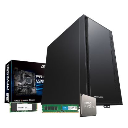 Picture of PCBuilder AMD Ryzen 5 3400G HOME MASTER Windows 11 Desktop PC