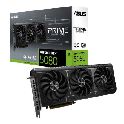 Picture of ASUS PRIME GeForce RTX 5080 16GB OC Edition GDDR7 Graphics Card