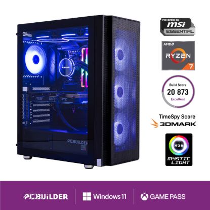 Picture of PCBuilder Ryzen 7 9700X TACTICIAN Windows 11 Gaming PC