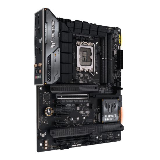 Picture of Asus TUF Gaming Z790-Plus Wi-Fi ATX Motherboard - Intel LGA1700, DDR5, PCIe 5.0. Wi-Fi 6E