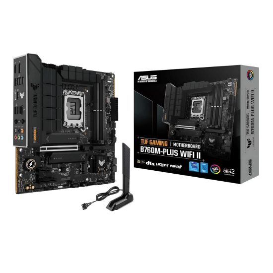 Picture of Asus TUF Gaming B760M-PLUS WIFI II - mATX Motherboard