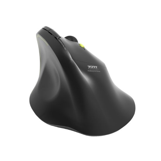 Picture of Port Connect 2.4GHz Wireless ERGO SOFT Bluetooth Rechargeable Mouse
