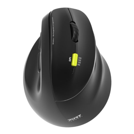 Picture of Port Connect Ergo Shape Bluetooth Rechargeable Mouse