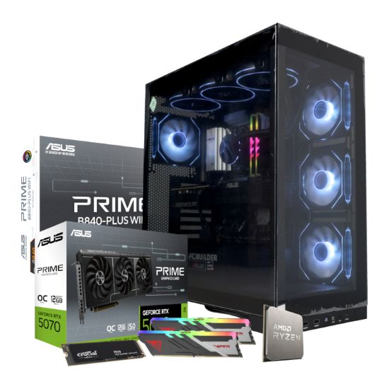 Picture of PCBuilder Ryzen 5 7600 MAVERICK Windows 11 Gaming PC