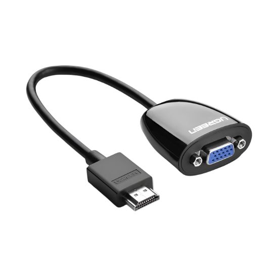 Picture of UGREEN HDMI to VGA Converter, 1080p Video Adapter - Black