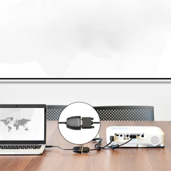 Picture of UGREEN HDMI to VGA Converter, 1080p Video Adapter - Black