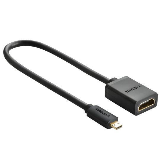 Picture of UGREEN 20134-20134 Micro HDMI Male to HDMI Female Adapter - Black