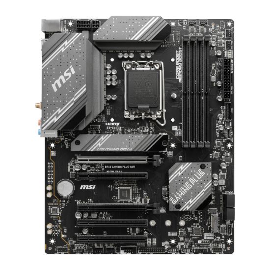 Picture of MSI B760 GAMING PLUS WIFI DDR5 LGA1700 ATX Motherboard