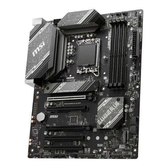 Picture of MSI B760 GAMING PLUS WIFI DDR5 LGA1700 ATX Motherboard