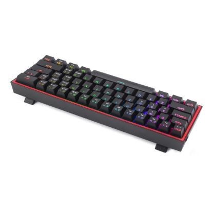 Picture of Redragon K617 FIZZ 60% Wired RGB Gaming Keyboard - Black