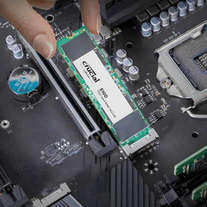 Picture of Crucial E100 480GB PCIe Gen4 2280 NVMe M.2 SSD