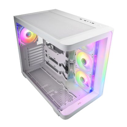 Picture of FSP M580 ARGB ATX Mid Tower Gaming Chassis - White