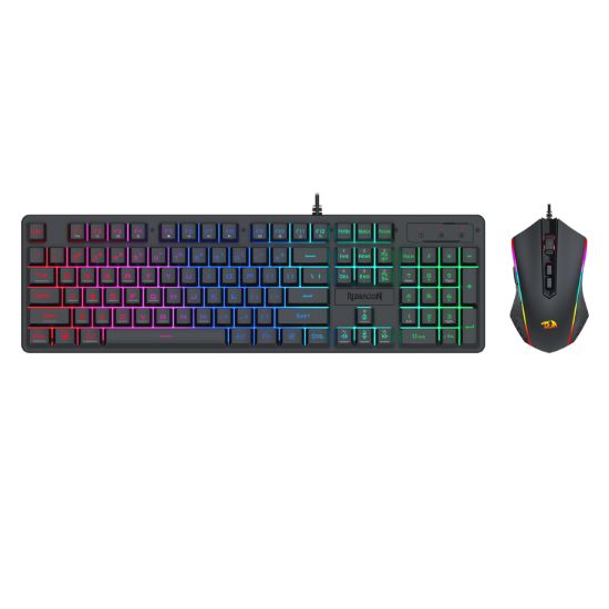 Picture of Redragon S107 RGB Gaming Essentials Wired Gaming Keyboard and Mouse Bundle
