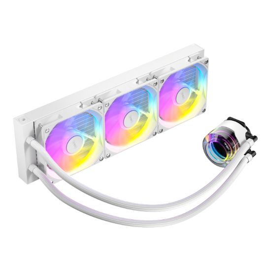 Picture of Antec VORTEX LUM 360 ARGB AIO CPU Liquid Cooler - White
