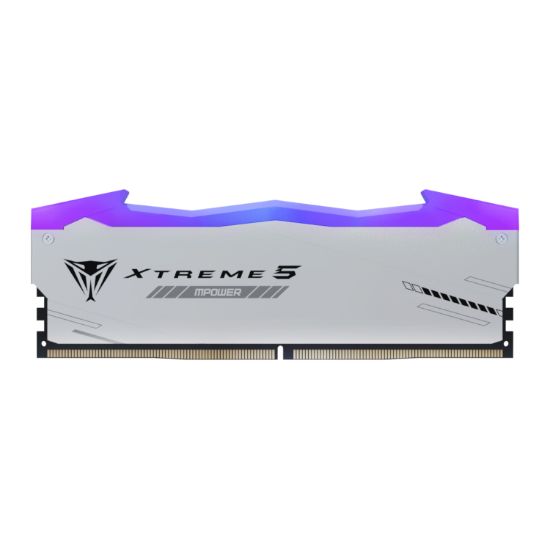 Picture of Patriot Viper Xtreme 5 RGB MPower 32GB 6000MHz DDR5 Desktop Gaming Memory Kit - Silver