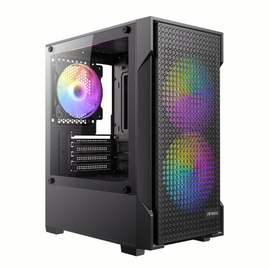 Picture of Antec VX100M ARGB Micro-ATX Mini Tower Gaming Chassis