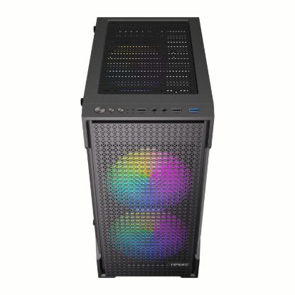 Picture of Antec VX100M ARGB Micro-ATX Mini Tower Gaming Chassis