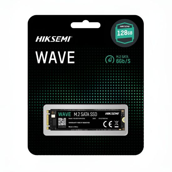 Picture of Hiksemi WAVE(N) 128GB M.2 2280 SATA III SSD, High-Speed 550MB/s Read, 3D NAND