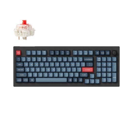 Picture of Keychron V5 Max Wireless Custom Keyboard - RED Switch