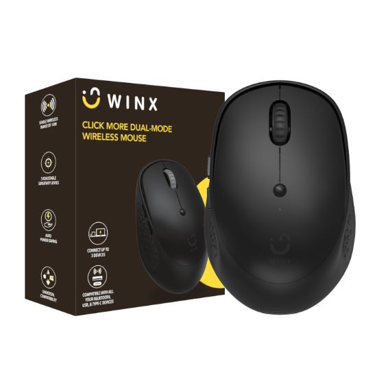 Picture of WINX CLICK More Dual-Mode Wireless Mouse - Black