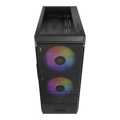 Picture of Antec NX416L ATX | Micro-ATX | ITX ARGB Mid-Tower Gaming Chassis - Black