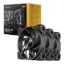 Picture of Antec NOVA 120 PWM Fan 3 Pack with Speed Controller - Black
