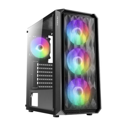 Picture of Antec NX292 ATX | Micro-ATX | ITX ARGB Mid-Tower Gaming Chassis - Black