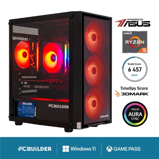 Picture of PCBuilder Ryzen 5 5600XT SENTINEL Windows 11 Gaming PC