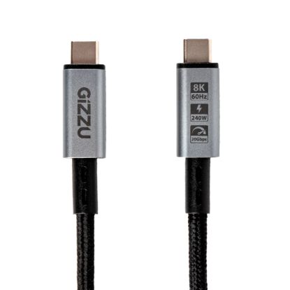 Picture of GIZZU 240W 20Gbps Type-C 1m Cable