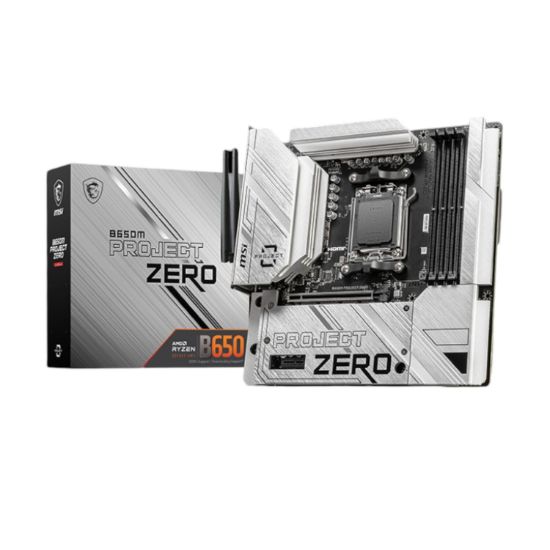 Picture of MSI B650M PROJECT ZERO MotherBoard