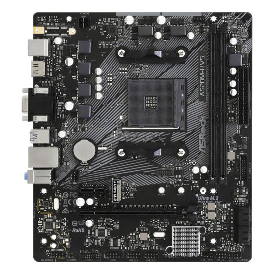 Picture of ASRock A520M-HVS AMD AM4 M-ATX Motherboard