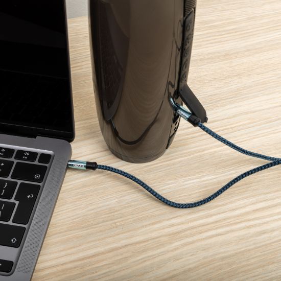 Picture of Gizzu 3.5mm AUX Cable 1.5m - Black/Blue