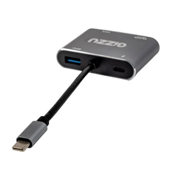 Picture of Gizzu 4-in-1 Type-C to HDMI/VGA/USB3.0 Hub